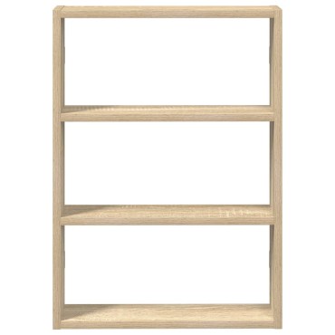 vidaXL Ραφιέρα Τοίχου Sonoma Δρυς 43x9x60cm από Επεξεργ. Ξύλο 1 τεμ.