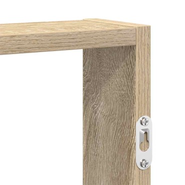 vidaXL Ραφιέρα Τοίχου Sonoma Δρυς 43x9x60cm από Επεξεργ. Ξύλο 1 τεμ.