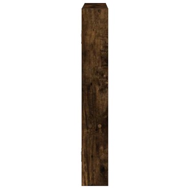 Ράφι τοίχου vidaXL Καπνιστή βελανιδιά 43x9x60cm Κατασκευασμένο ξύλο