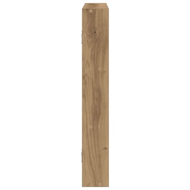 vidaXL Ράφι τοίχου Artisan Oak 43x9x60cm Κατασκευασμένο ξύλο 1 τεμ.