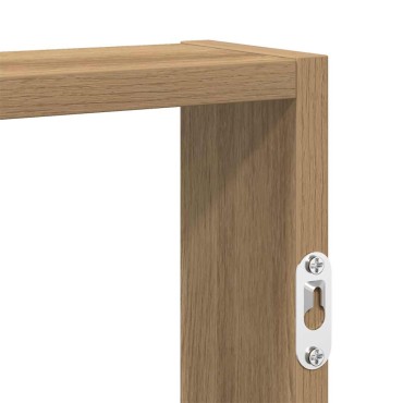 vidaXL Ράφι τοίχου Artisan Oak 43x9x60cm Κατασκευασμένο ξύλο 1 τεμ.