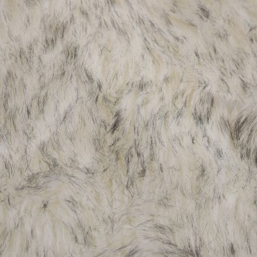vidaXL Χαλί Γκρι Μελανζέ 60x90cm από Συνθετική Προβιά