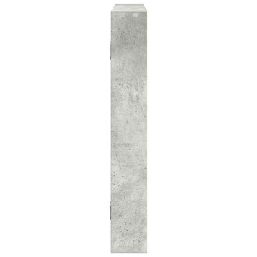 vidaXL Ράφι τοίχου από σκυρόδεμα γκρι 43x9x60cm Κατασκευασμένο ξύλο 1 τεμ.