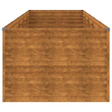 vidaXL Ζαρντινιέρα 479 x 100 x 69 εκ. από Ατσάλι Σκληρυθέν στον Αέρα