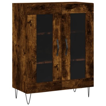 vidaXL Ντουλάπι Καπνιστή Δρυς 69,5x34x90cm Επεξεργασμένο Ξύλο 1 τεμ.