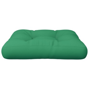 vidaXL Μαξιλάρι Παλέτας Πράσινο 60x60x12cm Υφασμάτινο