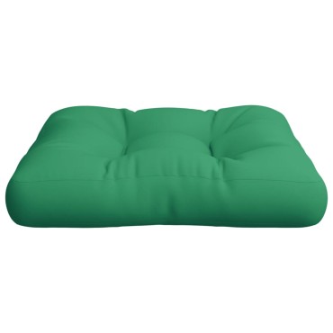 vidaXL Μαξιλάρι Παλέτας Πράσινο 60x60x12cm Υφασμάτινο