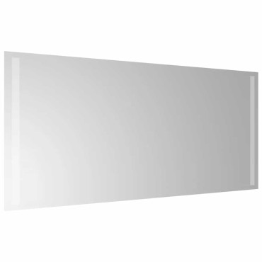 vidaXL Καθρέφτης Μπάνιου με LED 90x40 εκ.