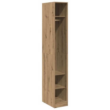 vidaXL Ντουλάπα Αρτισιανή Δρυς 30x50x200cm από Επεξεργασμένο Ξύλο 1 τεμ.