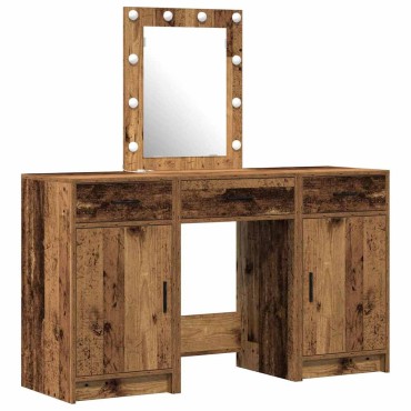 vidaXL Τραπέζι περιποίησης Καφέ 50x41x135cm Επεξεργασμένο Ξύλο