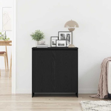 vidaXL Μπουφές Μαύρης Δρυός 70x41x75cm από Τεχνητό Ξύλο 1 τεμ.