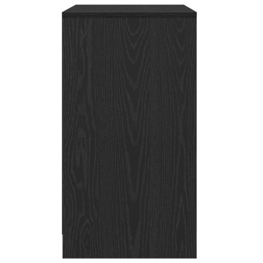 vidaXL Μπουφές Μαύρης Δρυός 70x41x75cm από Τεχνητό Ξύλο 1 τεμ.