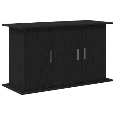 vidaXL Βάση Ενυδρείου Μαύρη Δρυς 101x41x58 εκ. από Τεχνητό Ξύλο