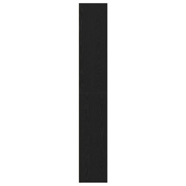 vidaXL Βιβλιοθήκη Μαύρη Δρυς 40x30x189cm από Τεχνητό Ξύλο 1 τεμ.
