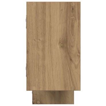 vidaXL Ράφι τοίχου με κύβους 5 διαμερισμάτων Engineered Wood 184x18x44 cm 1 τεμ.