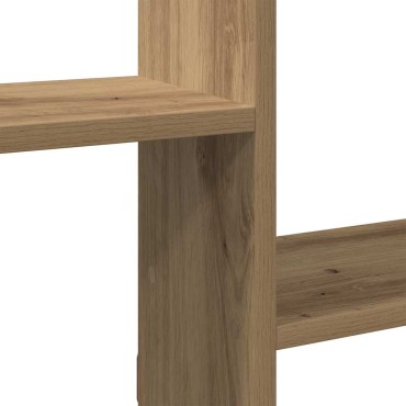 vidaXL Ράφι τοίχου με κύβους 5 διαμερισμάτων Engineered Wood 184x18x44 cm 1 τεμ.