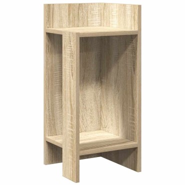 vidaXL Τραπεζάκι με ράφι Sonoma Δρυς 25,5x27x60cm 1 τεμ.