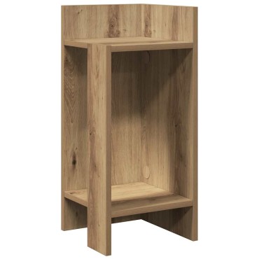 vidaXL Τραπεζάκι με ράφι Αρτισιανή Δρυς 25,5x27x60cm 1 τεμ.