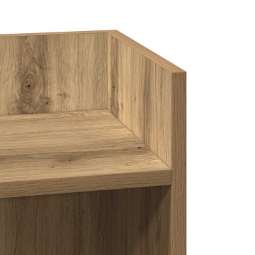 vidaXL Τραπεζάκι με ράφι Αρτισιανή Δρυς 25,5x27x60cm 1 τεμ.