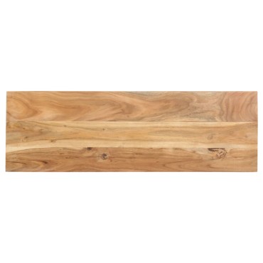 vidaXL Τραπέζι Κονσόλα 110x35x75cm από Μασίφ Ξύλο Ακακίας 1 τεμ.
