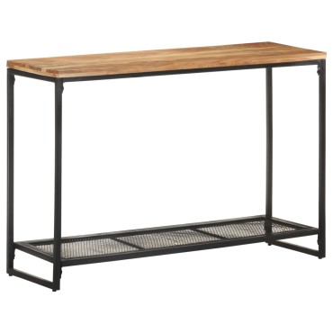 vidaXL Τραπέζι Κονσόλα 110x35x75cm από Μασίφ Ξύλο Ακακίας 1 τεμ.