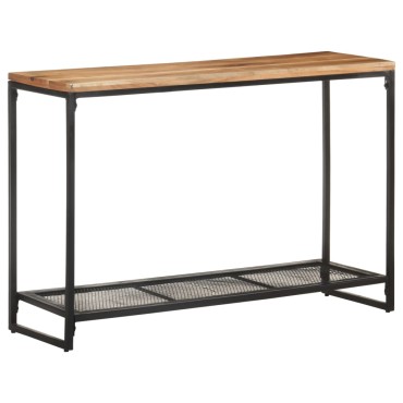 vidaXL Τραπέζι Κονσόλα 110x35x75cm από Μασίφ Ξύλο Ακακίας 1 τεμ.