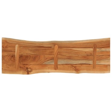 vidaXL Επιφάνεια Τραπεζιού Ορθογώνια 120x40x3,8cm Μασίφ Ξύλο Ακακίας 1 τεμ.