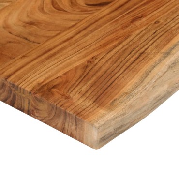 vidaXL Επιφάνεια Τραπεζιού Ορθογώνια 120x40x3,8cm Μασίφ Ξύλο Ακακίας 1 τεμ.