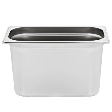 vidaXL Λεκάνες Gastronorm 4 τεμ. GN 1/3 200 χιλ. από Ανοξείδωτο Ατσάλι
