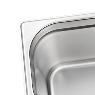 vidaXL Λεκάνες Gastronorm 4 τεμ. GN 1/3 200 χιλ. από Ανοξείδωτο Ατσάλι