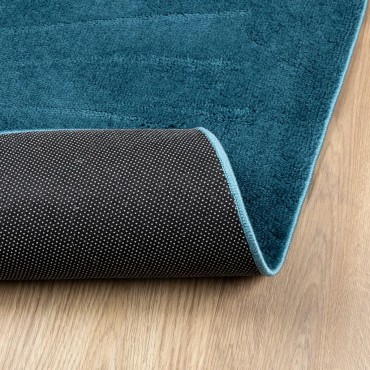 vidaXL Χαλί OVIEDO με Κοντό Πέλος Τιρκουάζ 200x280cm
