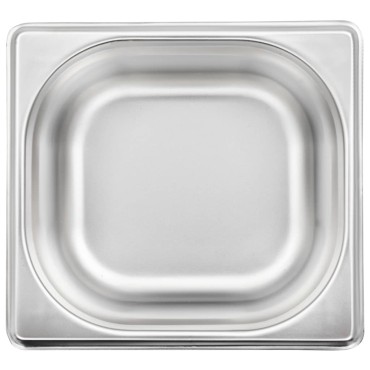vidaXL Λεκάνες Gastronorm 12 τεμ. GN 1/6 65 χιλ. από Ανοξείδωτο Ατσάλι
